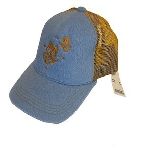 Urban Outfitters Trucker Hat Butterfly Embroidered New With Tags